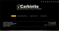 Desktop Screenshot of carbiniteracing.com