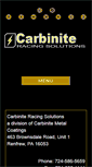 Mobile Screenshot of carbiniteracing.com